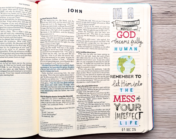 Stephanie Baxter | Starting Journaling in Your Bible - Illustrated Faith