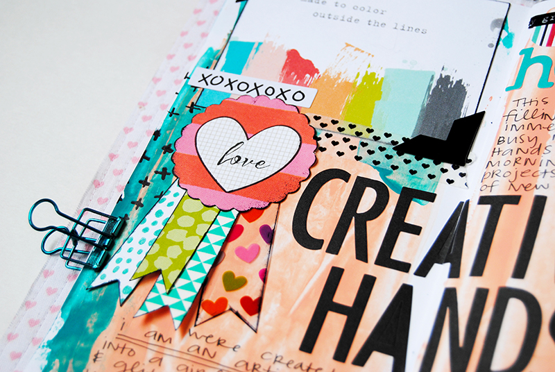 Elaine Davis is creating in her prayer journal and sharing with us what it means to illustrate your faith and that we can do it outside of the margins of our Bible