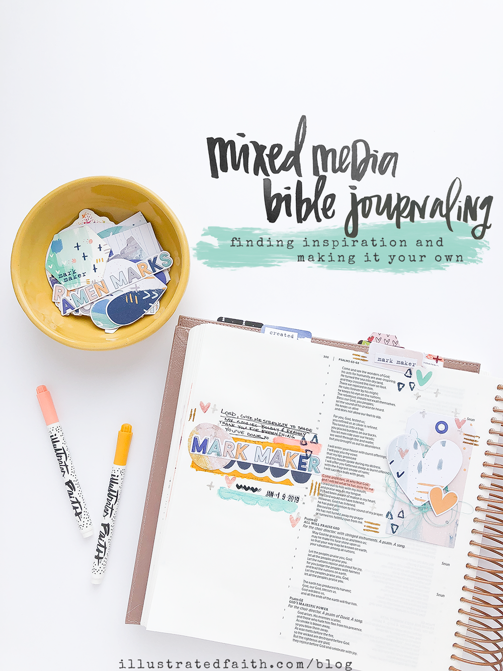 Bible Marking + Journaling, @lovelikeconfetti (Instagram)