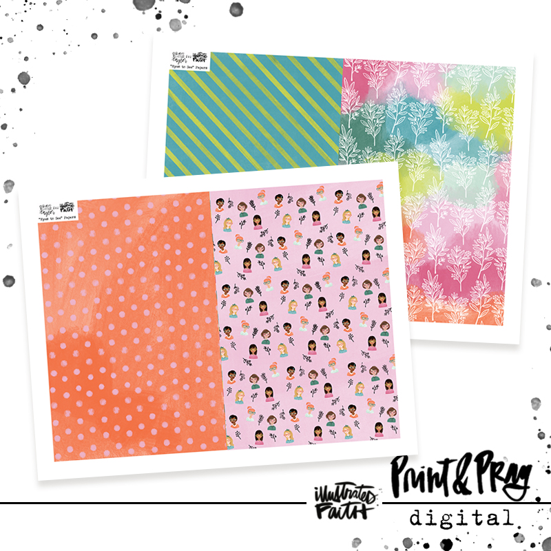 Download Eyes To See Patterned Paper Bundle Illustrated Faith