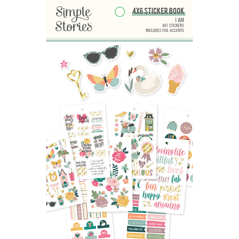 Wildflower Sticker Book - Simple Stories