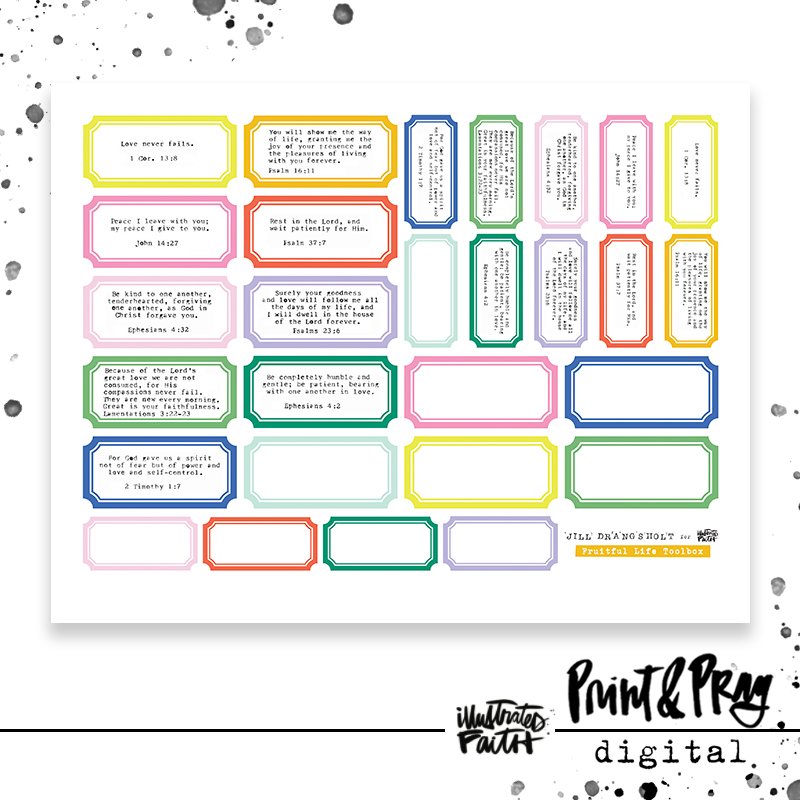 Fruitful Life Toolbox - Illustrated Faith